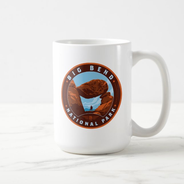 Big Bend National Park Coffee Mug (Right)