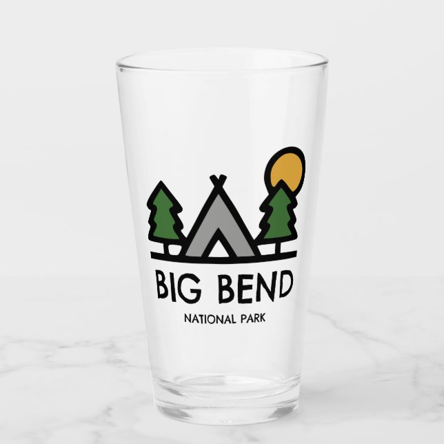 Big Bend National Park Glass (Front)
