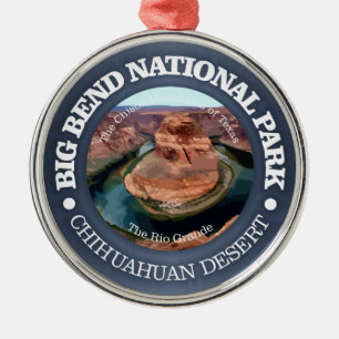 Big Bend National Park Metal Tree Decoration