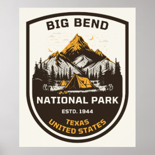 Big Bend National Park Outdoors and Nature Poster