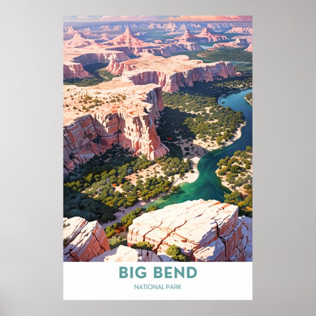 Big Bend National Park, Texas Poster (Front)