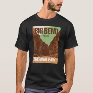 Big Bend National Park Texas Poster Design T-Shirt