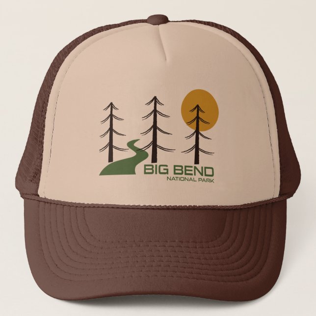 Big Bend National Park Trail Trucker Hat (Front)