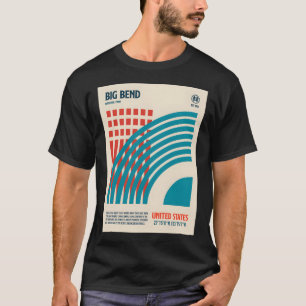 Big Bend National Park Travel Art T-Shirt