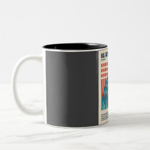 Big Bend National Park Travel Art Two-Tone Coffee Mug