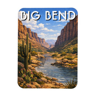 Big Bend National Park Travel Magnet