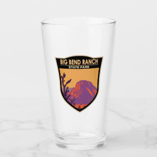 Big Bend Ranch State Park Texas Vintage Glass