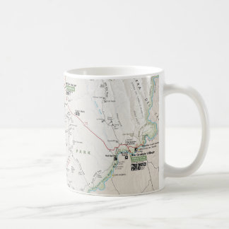 Big Bend (Texas) map mug