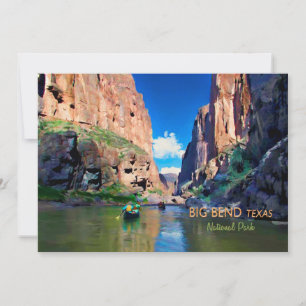 Big Bend Texas National Park Mariscal Canyon Invitation