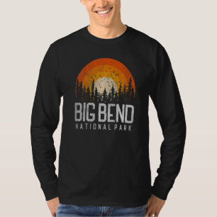 Big Bend US National Park Texas Retro Vintage 70s T-Shirt