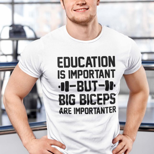 Big Biceps Importanter T-Shirt (Creator Uploaded)