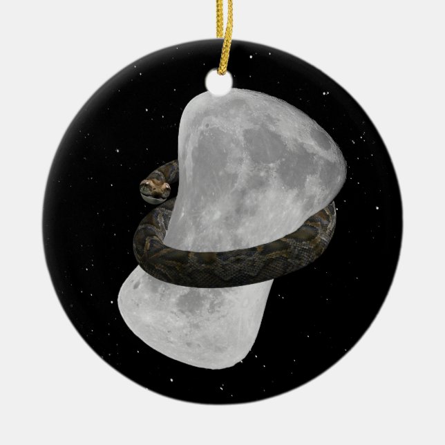 Big Big Hug Ceramic Ornament (Front)