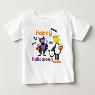Big Bird and Count Happy Halloween Baby T-Shirt