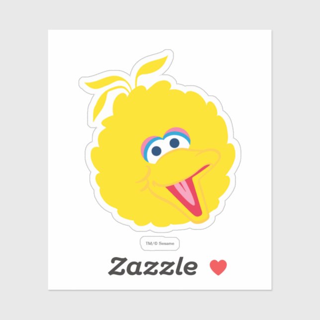 Big Bird Face (Sheet)