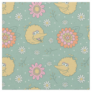Big Bird   Good Vibes Floral Pattern Fabric
