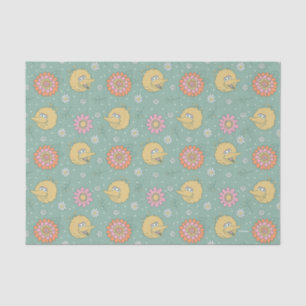 Big Bird   Good Vibes Floral Pattern Tissue Paper