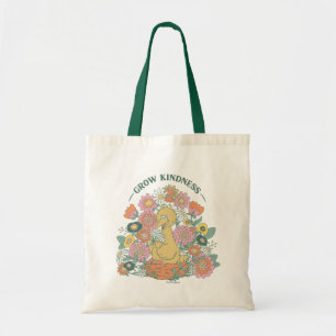 Big Bird   Grow Kindness Floral Graphic Tote Bag