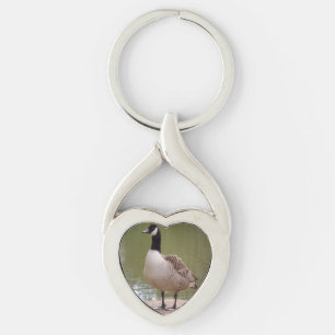 Big Bird Heart Keychain