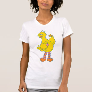 Big Bird Holding Christmas Ornaments T-Shirt