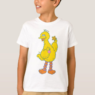 Big Bird Holding Christmas Ornaments T-Shirt