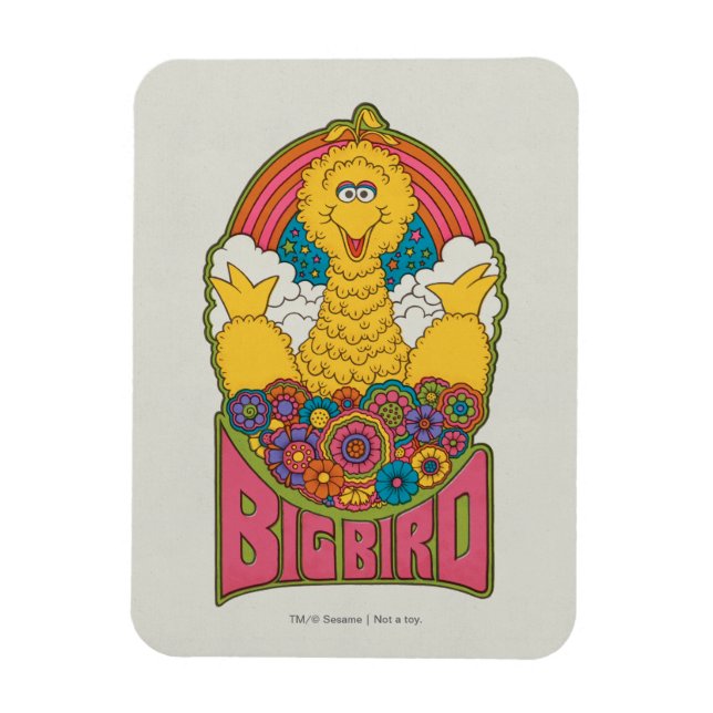 Big Bird | Psychedelic Magnet (Vertical)