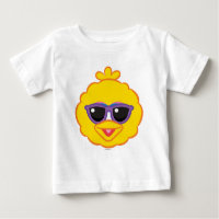 Big Bird Smiling Face with Sunglasses
