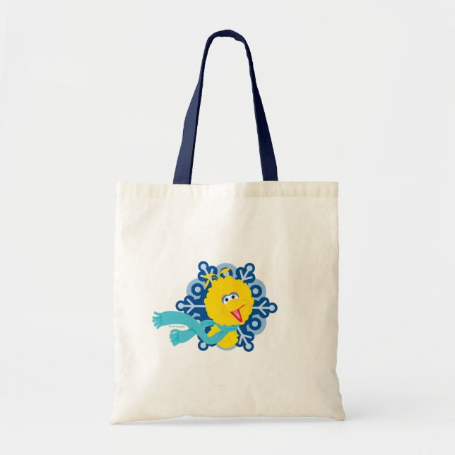 Big Bird Snowflake Tote Bag (Front)