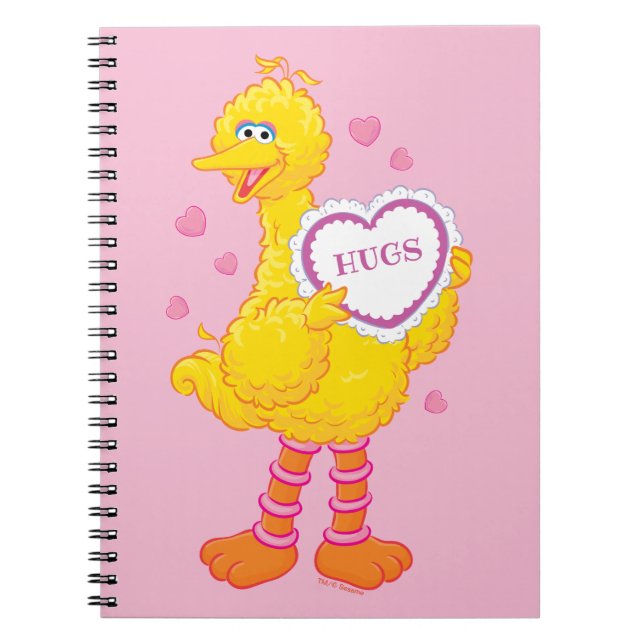 Big Bird Valentine Notebook (Front)