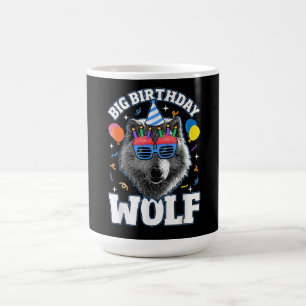 Big Birthday Wolf for Wolves Coffee Mug
