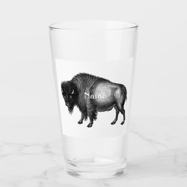 Big Bison Buffalo Thunder_Cove Glass (Front)