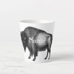 Big Bison Buffalo Thunder_Cove Latte Mug