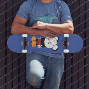 Big black-eared mouse skateboard