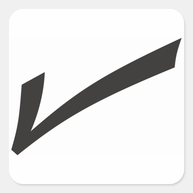 Big Black Tick Stickers (Front)