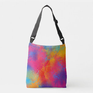 Big Blast of Colour Crossbody Tote Bag