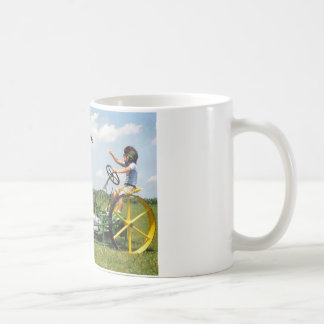 Big Block Lawn Mower Coffee Mug