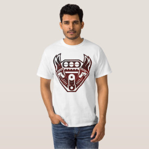 Big Block Racing Engine T-Shirt