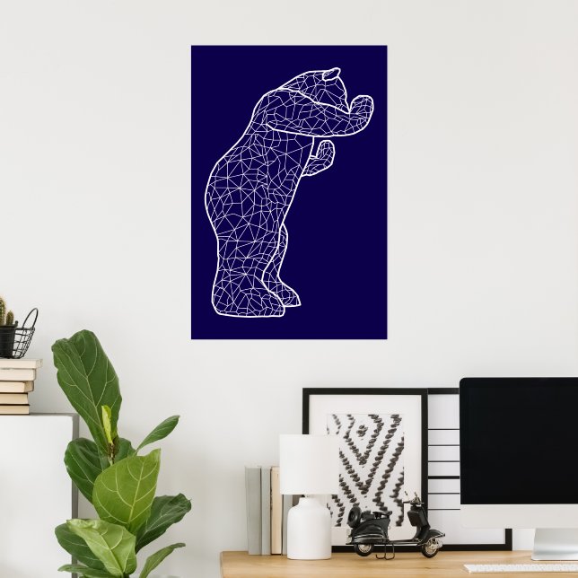 big blue bear poster (Home Office)