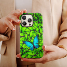 Big Blue Butterfly iPhone | Butterfly iPhone 13