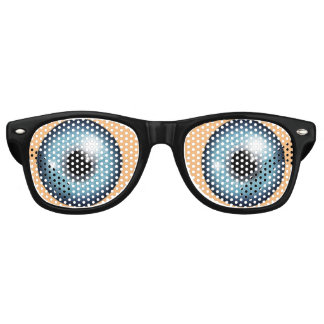 Big Blue Eyes Retro Sunglasses