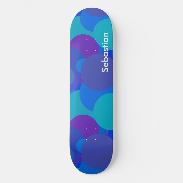 Big Blue Marbles Skateboard Deck (Front)