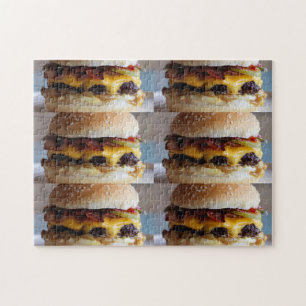 Big Bob's bacon cheese burger puzzle