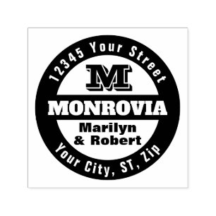 Big Bold Large Print Self-inking Stamp