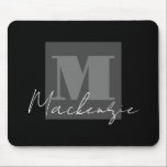 Big Bold Monogram Mousepad<br><div class="desc">Big Bold Monogram personalised mousepad.</div>