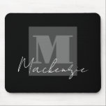 Big Bold Monogram Mousepad<br><div class="desc">Big Bold Monogram personalised mousepad.</div>