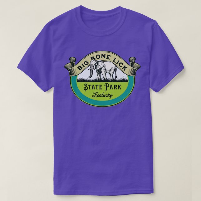 Big Bone Lick State Park Kentucky TShirt (Design Front)