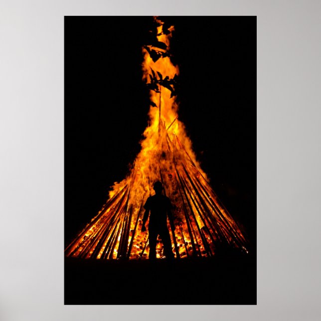 Big bonfire poster (Front)