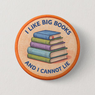 Big Books 6 Cm Round Badge