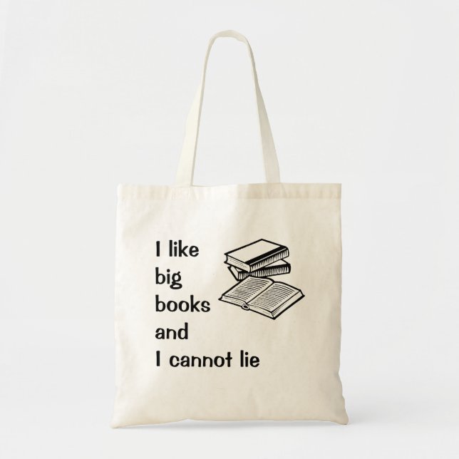 Big Books Tote Bag (Front)