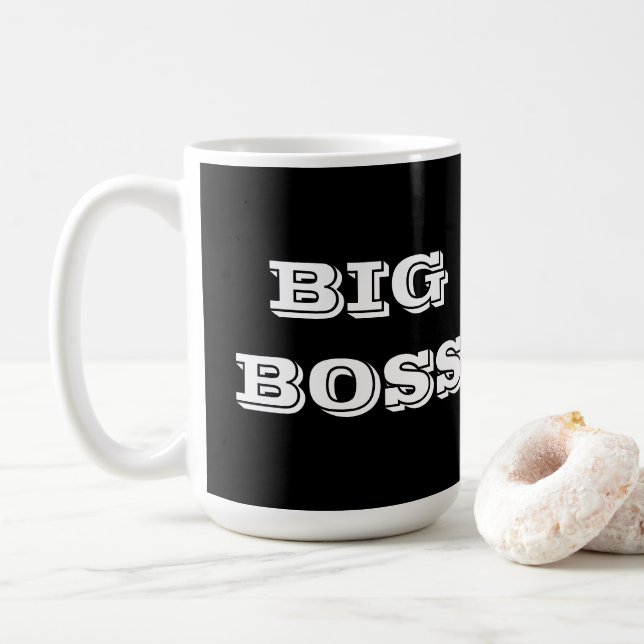 Big Boss  Coffee Mug (With Donut)
