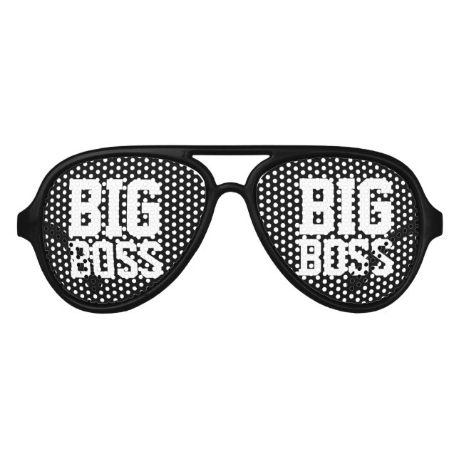 Big Boss costume party shades (Front)